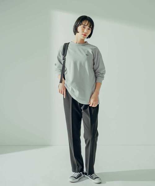 PENNEYS（ぺニーズ）の「『XLサイズ/WEB限定』『別注』PENNEYS×DOORS　THEFOX鹿の子ロングスリーブTEE（Tシャツ/カットソー・メンズ・ホワイト/グレー/グリーン/ネイビー・MEDIUM/LARGE/X-LARGE）」の21枚目の写真