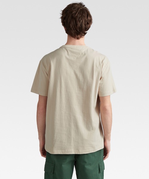 tommy jeans（トミー ジーンズ）の「クラシックシグネチャーTシャツ（Tシャツ/カットソー・メンズ・ブラック/マルチ/ベージュ/グレー・SMALL/MEDIUM/LARGE/X-LARGE）」の8枚目の写真