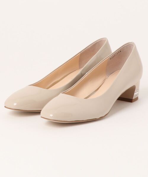 JILL STUART(ジルスチュアート)の「スクエアトゥパンプス(パンプス・レディース・ブラック/ピンクゴールド/グレー系その他5/ベージュ/ブラック系その他/ベージュ系その他/ブラック系その他2・23.5cm/22.5cm/24.0cm/23.0cm/24.5cm/22.0cm)」の6枚目の写真