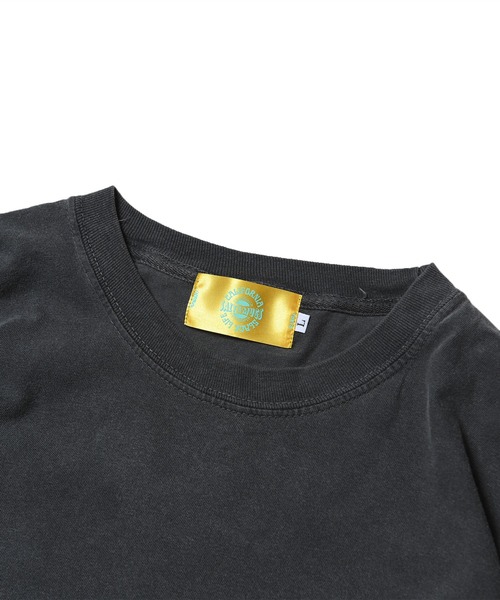 SALT&MUGS(ソルトアンドマグス)の「SUN FLOWER LST(Tシャツ/カットソー・メンズ・ブラック/ホワイト・SMALL/MEDIUM/LARGE/X-LARGE)」の5枚目の写真