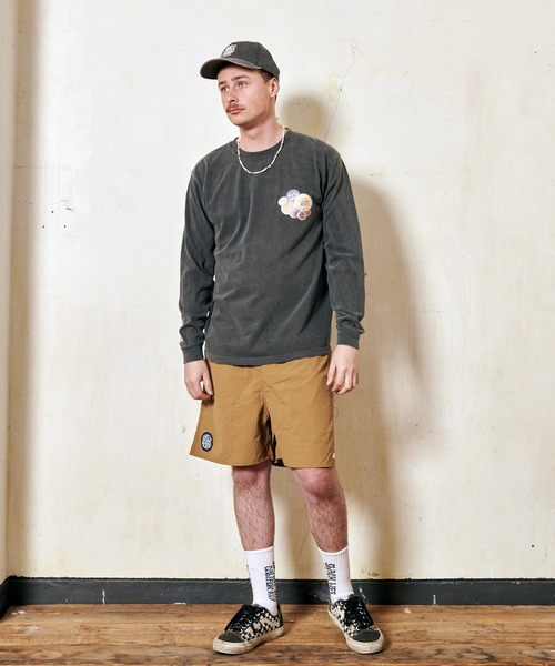 SALT&MUGS(ソルトアンドマグス)の「SUN FLOWER LST(Tシャツ/カットソー・メンズ・ブラック/ホワイト・SMALL/MEDIUM/LARGE/X-LARGE)」の13枚目の写真