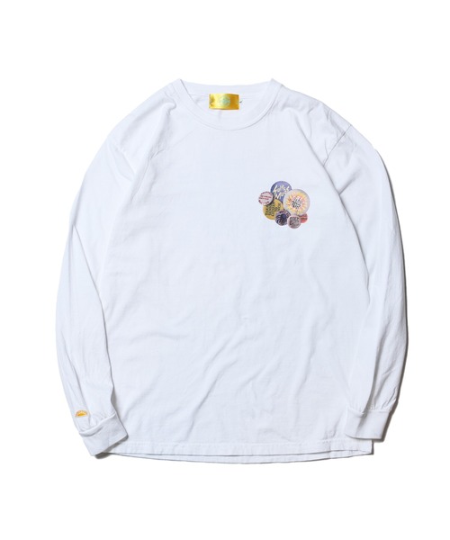 SALT&MUGS(ソルトアンドマグス)の「SUN FLOWER LST(Tシャツ/カットソー・メンズ・ブラック/ホワイト・SMALL/MEDIUM/LARGE/X-LARGE)」の20枚目の写真