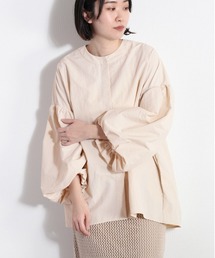 cepo | バルーンスリーブ ノーカラージャケット(ノーカラージャケット)