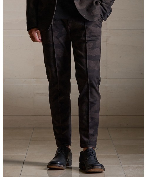 【セール】smart pin-tuck slacks（スラックス）｜wjk（ダヴルジェイケイ）