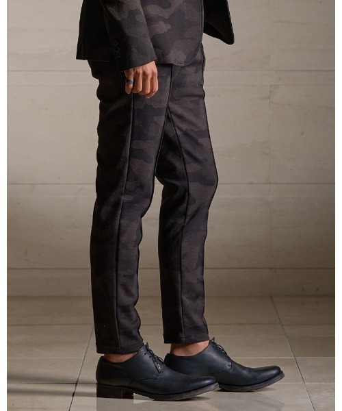 【セール】smart pin-tuck slacks（スラックス）｜wjk（ダヴルジェイケイ）