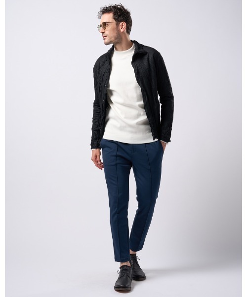 【セール】smart pin-tuck slacks（スラックス）｜wjk（ダヴルジェイケイ）