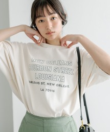 PUAL CE CIN | ロゴプリントビッグ Tシャツ(Tシャツ/カットソー)