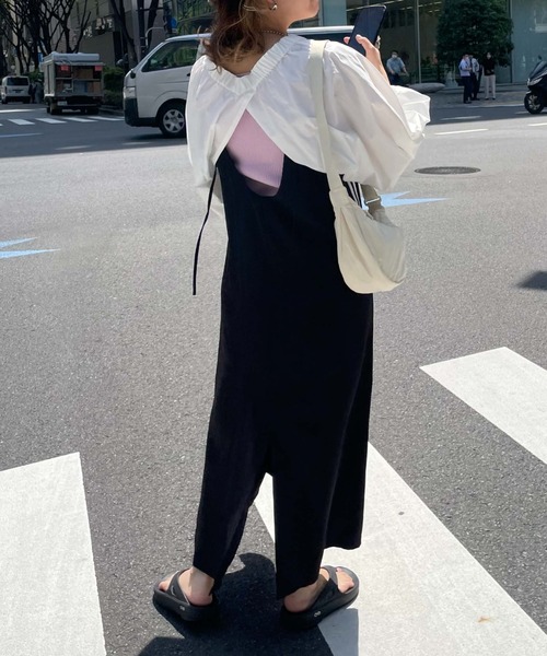 archives(アルシーヴ)の「【LIMITED】MULCHWAY BOLERO×CAMISOLE ONEPIECE(ワンピース・レディース・ブラック/オフホワイト/ネイビー・MEDIUM)」の9枚目の写真