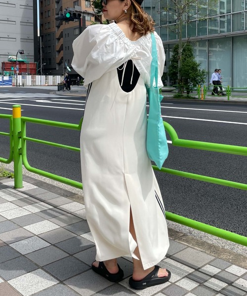 archives(アルシーヴ)の「【LIMITED】MULCHWAY BOLERO×CAMISOLE ONEPIECE(ワンピース・レディース・ブラック/オフホワイト/ネイビー・MEDIUM)」の21枚目の写真