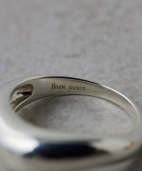 Whim Gazette（ウィムガゼット）の「【Hoaw.】カーブ2セットリング（リング・レディース・シルバー・11号）」の7枚目の写真