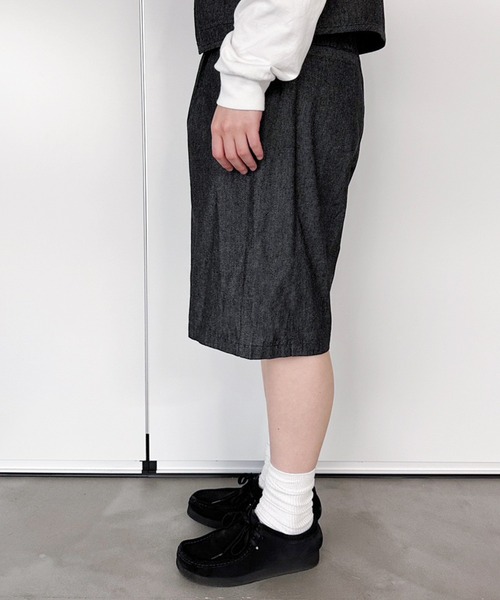 MUHET(ミュエータ)の「【SET UP可能】ハーフパンツ(その他パンツ・レディース・ブラック/アイボリー/カーキ・FREE)」の7枚目の写真