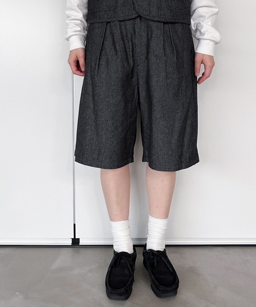 MUHET(ミュエータ)の「【SET UP可能】ハーフパンツ(その他パンツ・レディース・ブラック/アイボリー/カーキ・FREE)」の11枚目の写真
