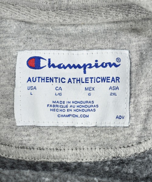 Champion(チャンピオン)の「【ヴィンテージ古着】Champion / チャンピオン ロゴプリント スウェットパーカー(パーカー・メンズ・グレー・LARGE)」の3枚目の写真