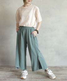 BITTOKO | リネンスリットパンツ(その他パンツ)