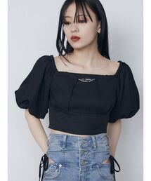 EMODA | クロスeチャームトップ(Tシャツ/カットソー)