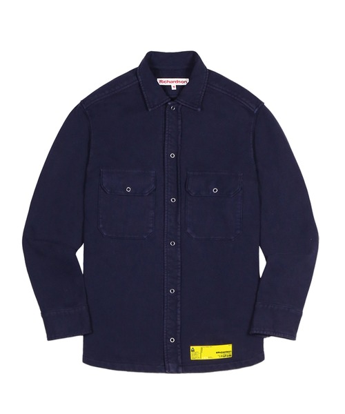 RICHARDSON（リチャードソン）の「【RIchardson/リチャードソン】 Utility Work shirts ユーティリティワークシャツ（シャツ/ブラウス・メンズ・ネイビー・S/L）」の2枚目の写真