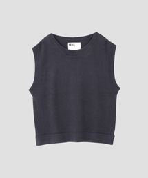 美品 MHL. COTTON LINEN SLUB ニットベスト MHL.（エムエイチエル）の「COARSE COTTON LINEN（ベスト）」 - WEAR