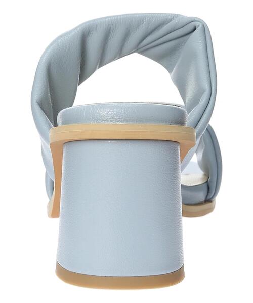 Te chichi（テチチ）の「ひねりパフィーサンダル（サンダル・レディース・ブラック/ブルー/オフホワイト・37/38）」の10枚目の写真