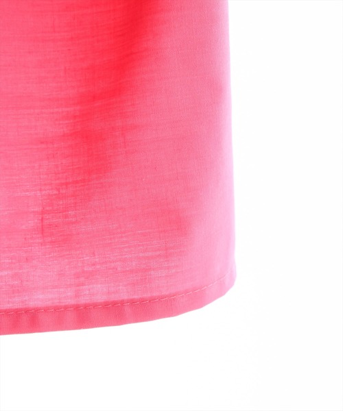 clear（クリア）の「アシンメトリーティアードノースリブラウス（シャツ/ブラウス・レディース・ブラック/ピンク/オフホワイト・F）」の8枚目の写真