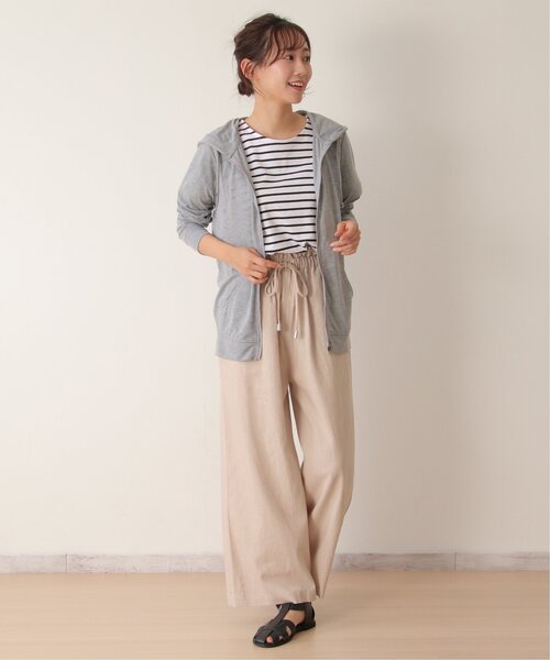 LBC（エルビーシー）の「UVパーカー M（パーカー・レディース・オリーブ/ライトグレー/ブラック/オフホワイト・M）」の17枚目の写真