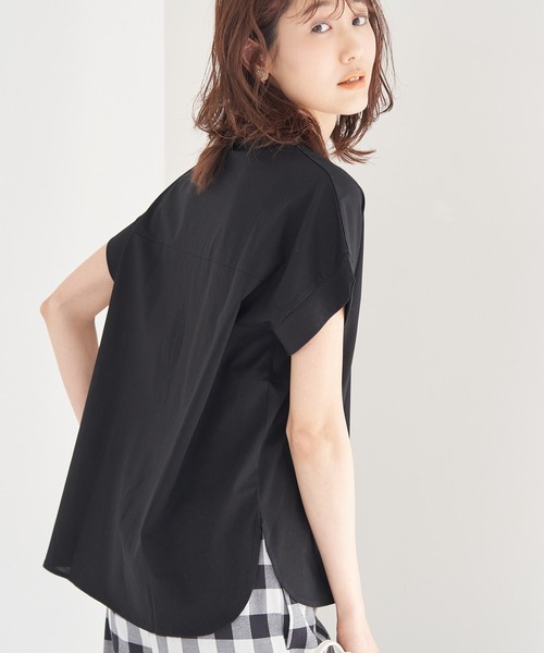 ROPE' PICNIC（ロペピクニック）の「スキッパーカットトップス（Tシャツ/カットソー・レディース・ブラック/ベージュ/ブルー系その他・38）」の20枚目の写真