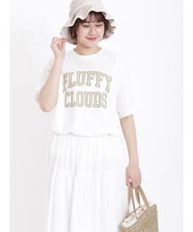 Samansa Mos2 | 【UV加工】ロゴTシャツ(Tシャツ/カットソー)