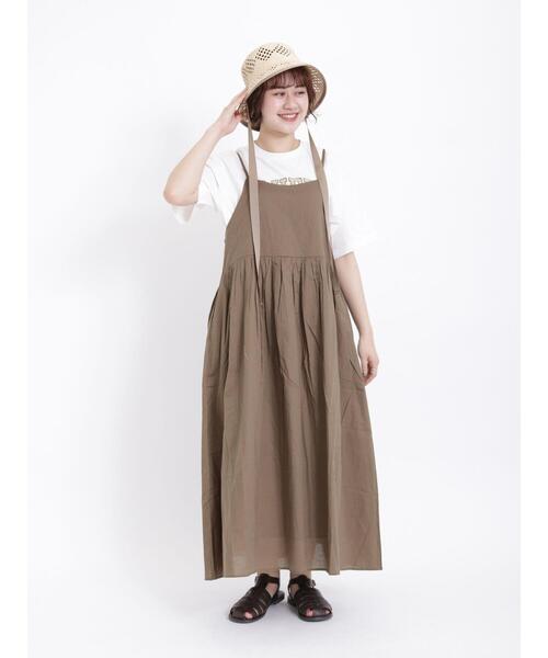 Samansa Mos2（サマンサ モスモス）の「【UV加工】ロゴTシャツ（Tシャツ/カットソー・レディース・チャコールグレー/ブルー/ピンク/オフホワイト・F）」の19枚目の写真