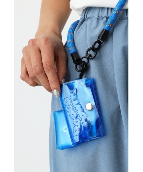 RODEO CROWNS WIDE BOWL（ロデオクラウンズワイドボウル）の「ビニールMINIウォレット（財布・レディース・ブラック/ブルー/グリーン/ピンク・FREE）」の3枚目の写真