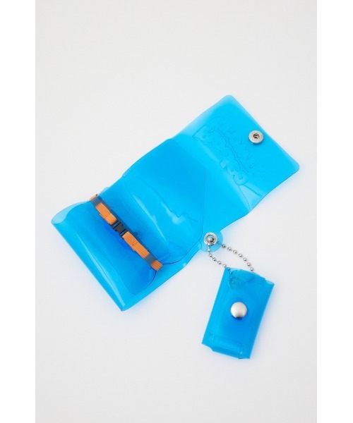 RODEO CROWNS WIDE BOWL（ロデオクラウンズワイドボウル）の「ビニールMINIウォレット（財布・レディース・ブラック/ブルー/グリーン/ピンク・FREE）」の6枚目の写真