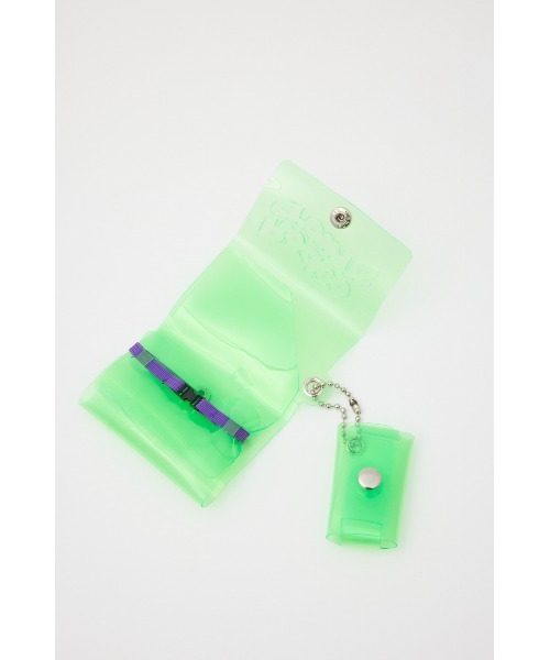 RODEO CROWNS WIDE BOWL（ロデオクラウンズワイドボウル）の「ビニールMINIウォレット（財布・レディース・ブラック/ブルー/グリーン/ピンク・FREE）」の7枚目の写真