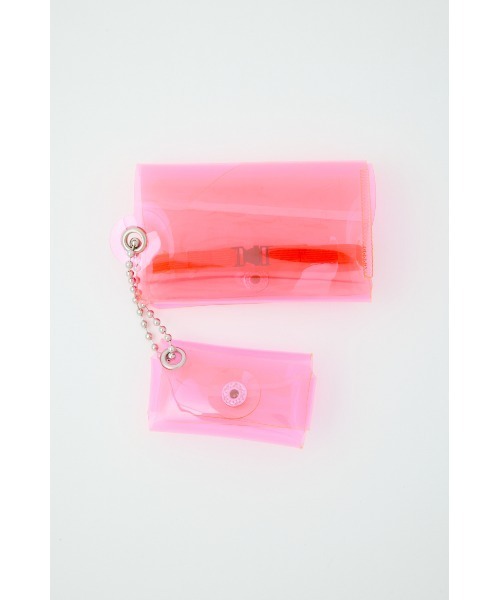 RODEO CROWNS WIDE BOWL（ロデオクラウンズワイドボウル）の「ビニールMINIウォレット（財布・レディース・ブラック/ブルー/グリーン/ピンク・FREE）」の13枚目の写真