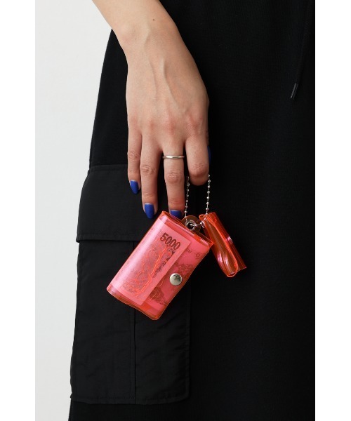 RODEO CROWNS WIDE BOWL（ロデオクラウンズワイドボウル）の「ビニールMINIウォレット（財布・レディース・ブラック/ブルー/グリーン/ピンク・FREE）」の16枚目の写真