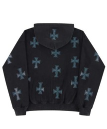 unknownLondon パーカー グレー 中古・古着通販】unknown (アンノウン) ジップパーカー グレー サイズ