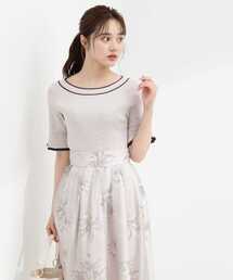 PROPORTION BODY DRESSING | バイカラーニット / 1213270700(ニット/セーター)