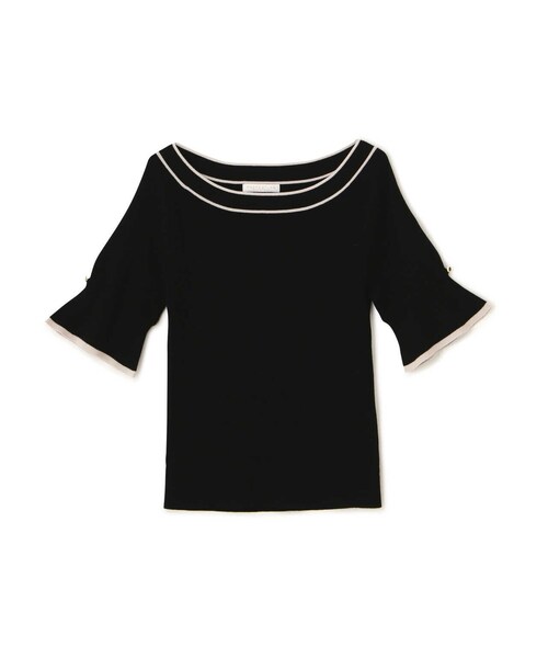 PROPORTION BODY DRESSING(プロポーションボディドレッシング)の「バイカラーニット / 1213270700(ニット/セーター・レディース・ブラック/グレー/ピンク・MEDIUM/SMALL)」の5枚目の写真