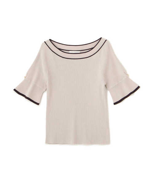 PROPORTION BODY DRESSING(プロポーションボディドレッシング)の「バイカラーニット / 1213270700(ニット/セーター・レディース・ブラック/グレー/ピンク・MEDIUM/SMALL)」の18枚目の写真