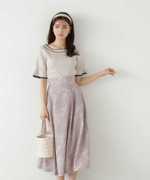 PROPORTION BODY DRESSING(プロポーションボディドレッシング)の「バイカラーニット / 1213270700(ニット/セーター・レディース・ブラック/グレー/ピンク・MEDIUM/SMALL)」の12枚目の写真