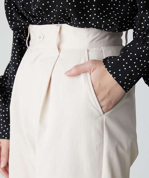 SISSEL EDELBO  パンツ SISSEL EDELBO パンツ Hilde Pants - White Squares – SISSEL EDELBO