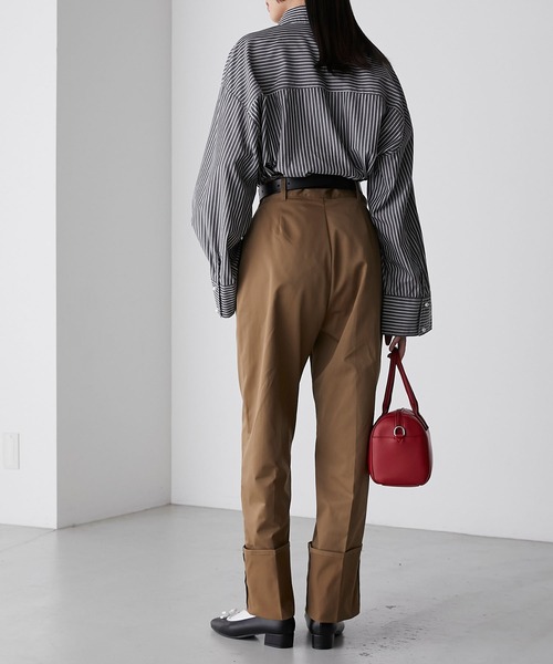 SISSEL EDELBO  パンツ SISSEL EDELBO パンツ Hilde Pants - White Squares – SISSEL EDELBO
