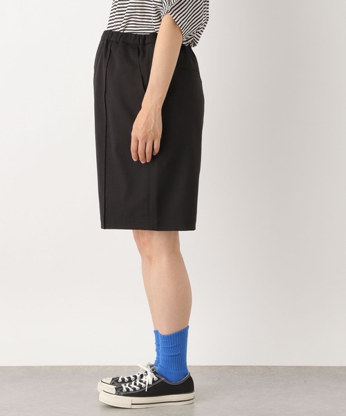 LEPSIM(レプシィム)の「【産前・産後対応】マタニティ/リネンライクタックハーフパンツ 961398(マタニティウェア/グッズ・レディース・ブラック/ベージュ・FREE)」の20枚目の写真