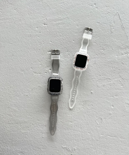 Me%（ミィパーセント）の「クリアナミナミAppleWatchバンド【38mm/40mm/41mm対応】976303（デジタル腕時計・レディース・その他/ブラック・FREE）」の14枚目の写真