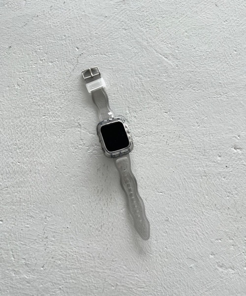 Me%（ミィパーセント）の「クリアナミナミAppleWatchバンド【38mm/40mm/41mm対応】976303（デジタル腕時計・レディース・その他/ブラック・FREE）」の15枚目の写真