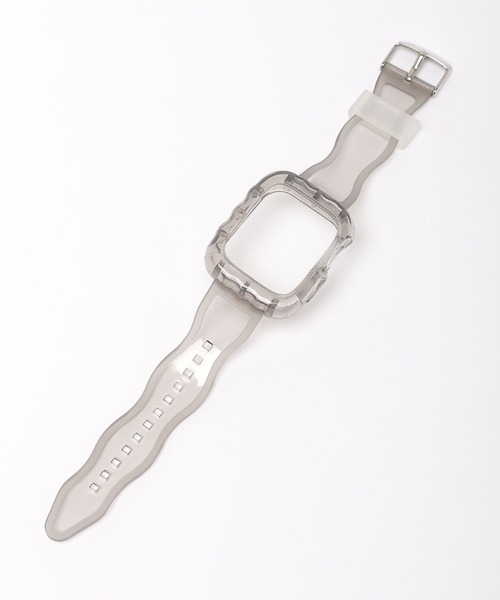 Me%（ミィパーセント）の「クリアナミナミAppleWatchバンド【38mm/40mm/41mm対応】976303（デジタル腕時計・レディース・その他/ブラック・FREE）」の17枚目の写真