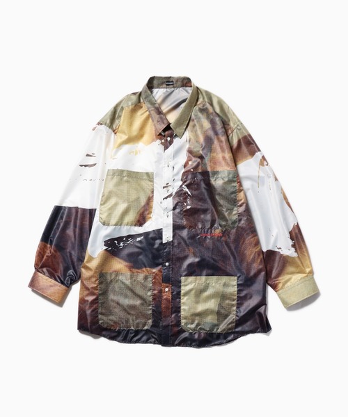 bodysong.(ボディソング)の「BODYSONG./ボディソング MASTERPIECE SH シャツ 総柄シャツ(シャツ/ブラウス・メンズ・ブラウン・FREE)」の13枚目の写真