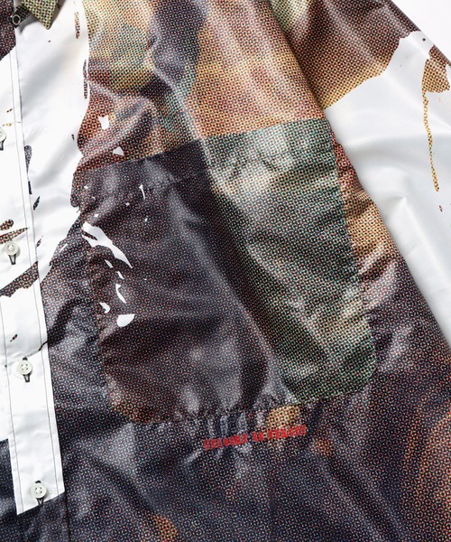 bodysong.(ボディソング)の「BODYSONG./ボディソング MASTERPIECE SH シャツ 総柄シャツ(シャツ/ブラウス・メンズ・ブラウン・FREE)」の6枚目の写真