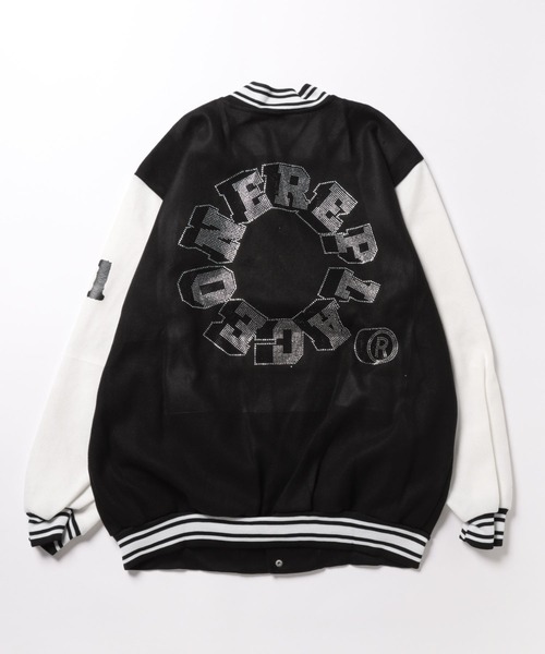 Burner（バーナー）の「【OKUOKU　0909】ワッペン付き/ジャケット　oku-outer-730606162757-29（ブルゾン・メンズ・ブラック・L/M/XL）」の5枚目の写真