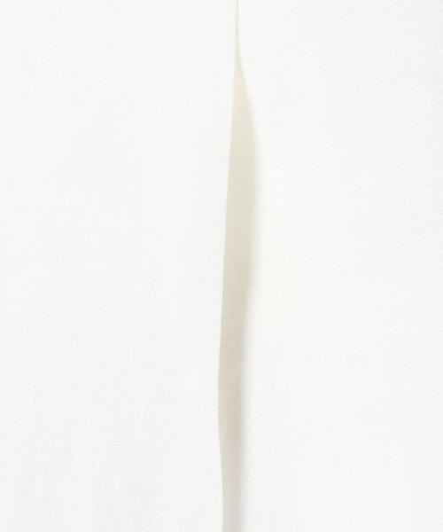 Another Edition（アナザーエディション）の「リネンスキッパーショートスリーブ/AEBC LI スキッパー SSL（シャツ/ブラウス・レディース・ホワイト/イエロー/ネイビー・フリー）」の7枚目の写真