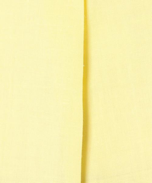 Another Edition（アナザーエディション）の「リネンスキッパーショートスリーブ/AEBC LI スキッパー SSL（シャツ/ブラウス・レディース・ホワイト/イエロー/ネイビー・フリー）」の9枚目の写真