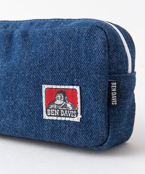 BEN DAVIS（ベンデイビス）の「【BEN DAVIS/ベンデイビス】ペンケース カモフラージュ　デニム　 BDW-9165（ポーチ・メンズ・ブラック/インディゴブルー/カーキ・FREE）」の6枚目の写真