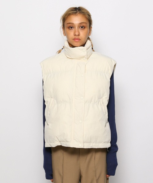 FOREVER 21(フォーエバー トゥエンティーワン)の「【2023AW】中綿ベスト(その他アウター・レディース・ナチュラル/ブラック/オレンジ・FREE)」の8枚目の写真